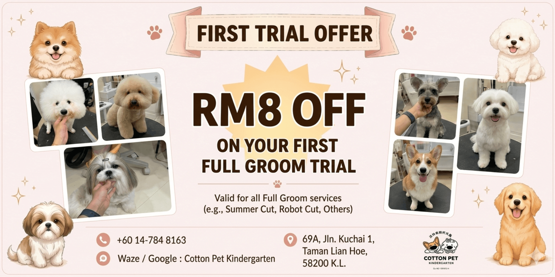 First Groom Trial — RM8 OFF